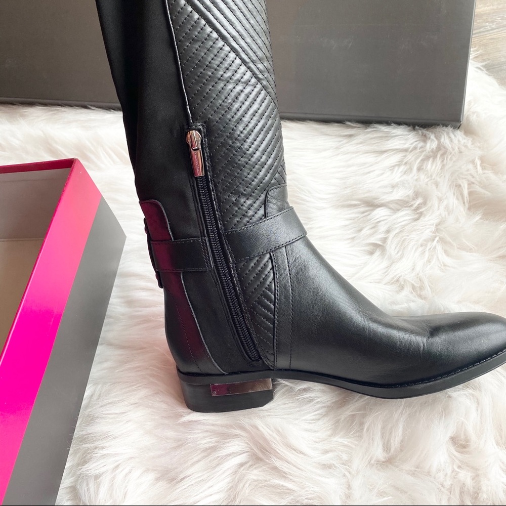 VINCE CAMUTO Pordalia Over The Knee Boot 8M Black - Picture 5 of 8